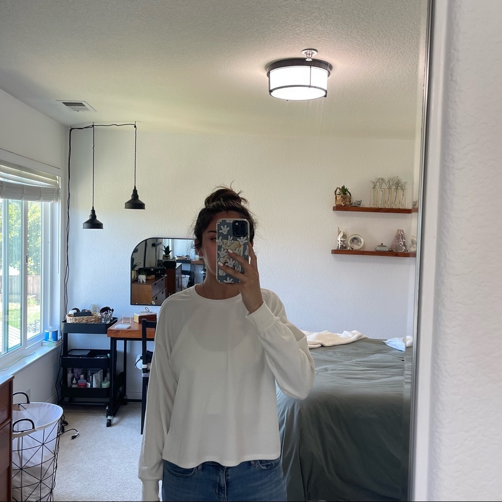 White sweater